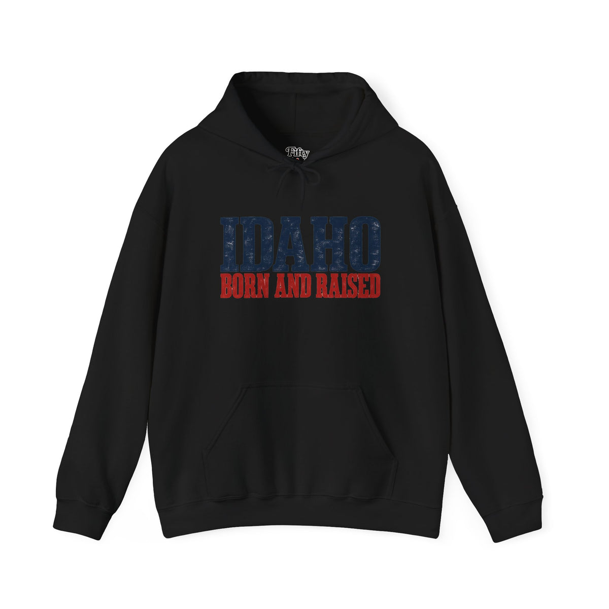 Idaho Born and Raised Classic Heritage Unisex Hoodie Graphic
