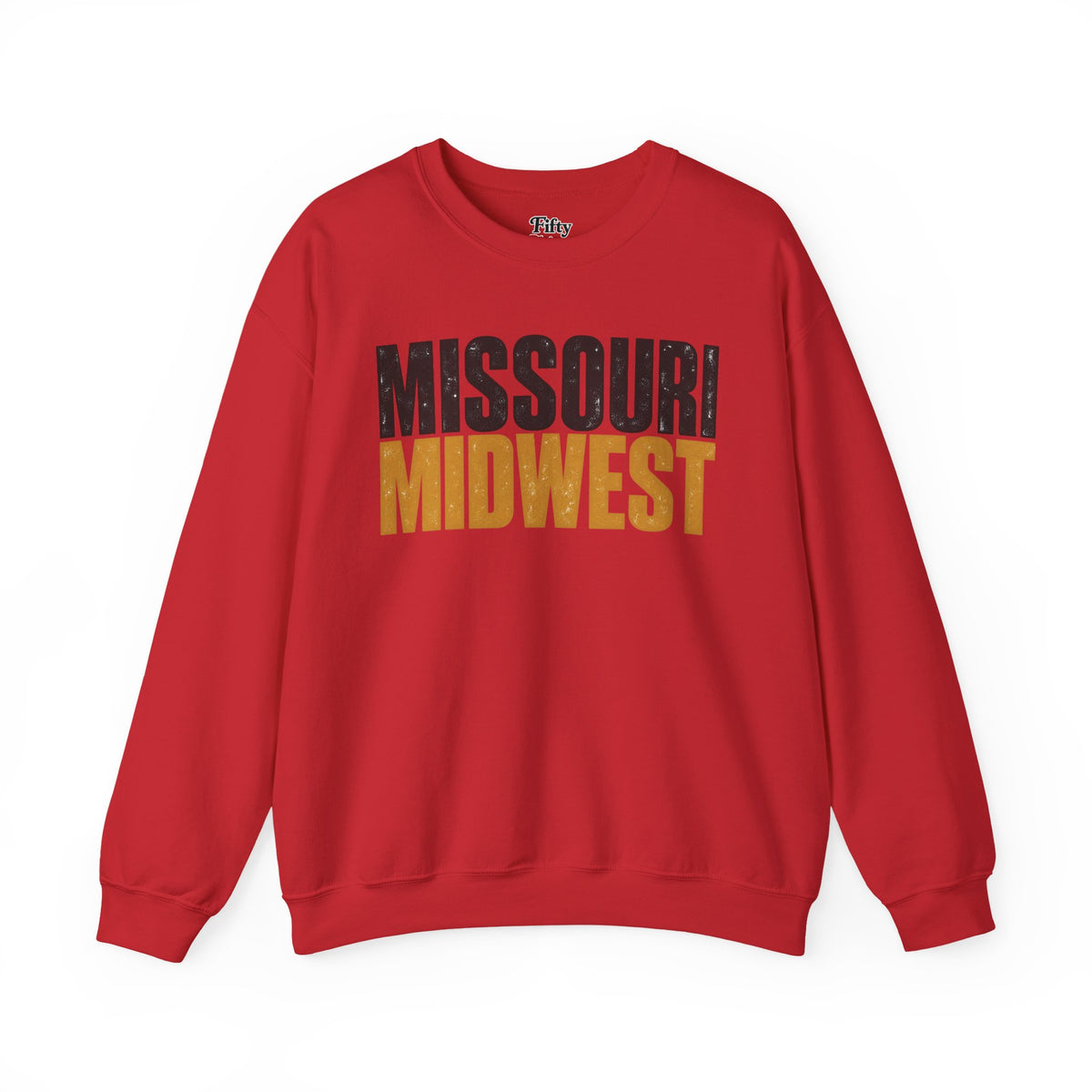 Missouri Midwest Unisex Crewneck Sweatshirt State Name Graphic