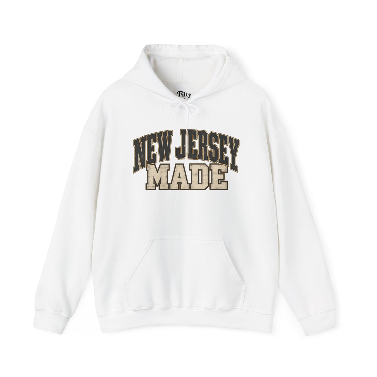 New Jersey Made Unisex Hoodie State Name Graphic