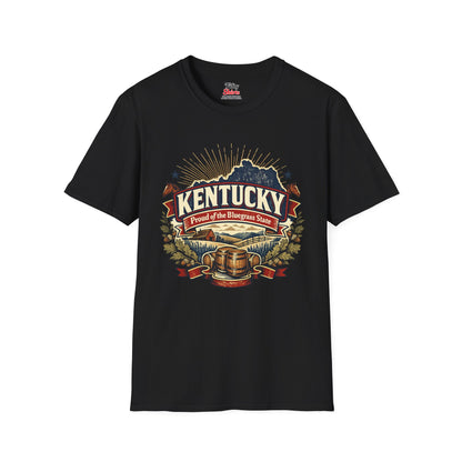 Kentucky State Pride Unisex Softstyle T Shirt State Pride Graphic Tee Collections FS03