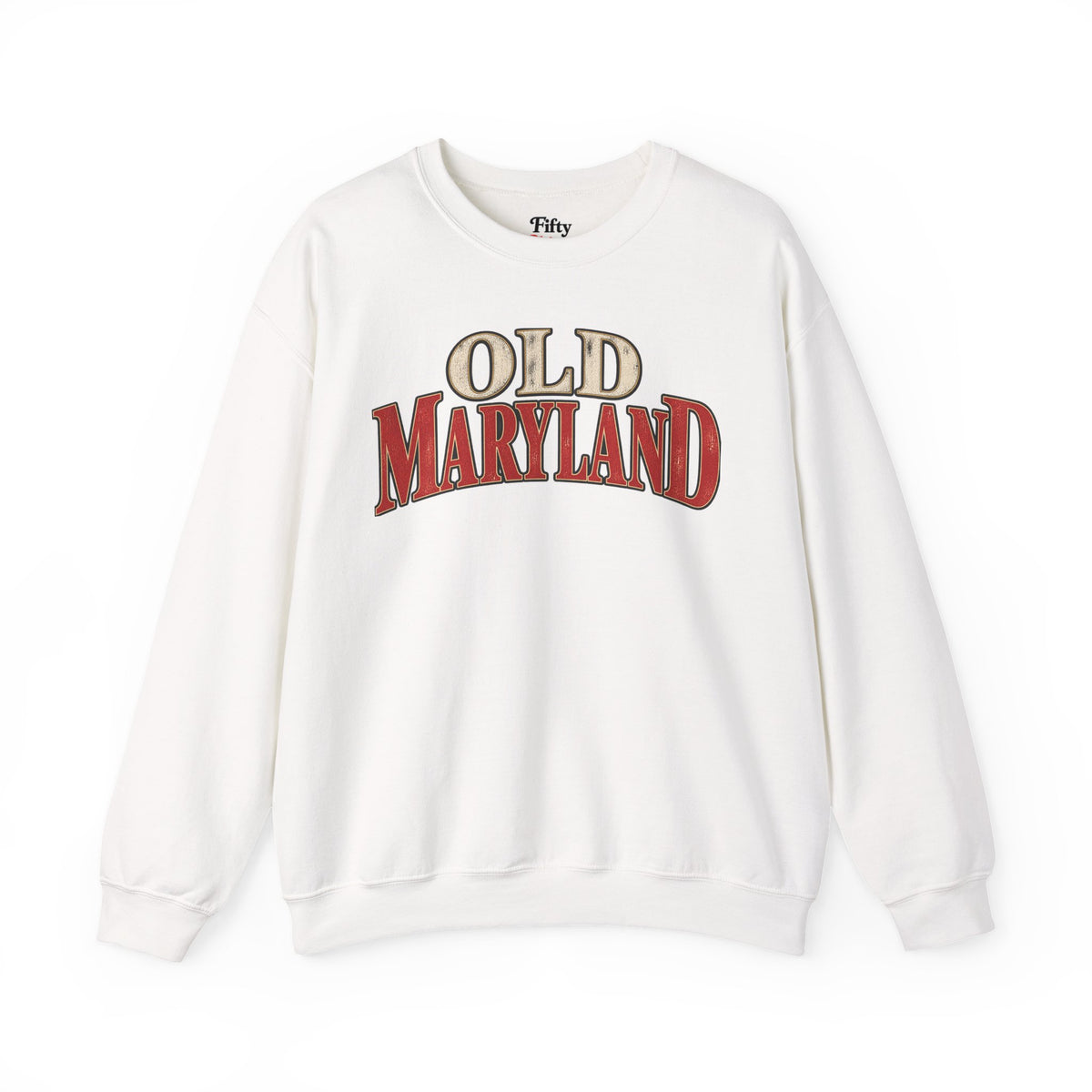 Old Maryland Unisex Crewneck Sweatshirt State Name Graphic