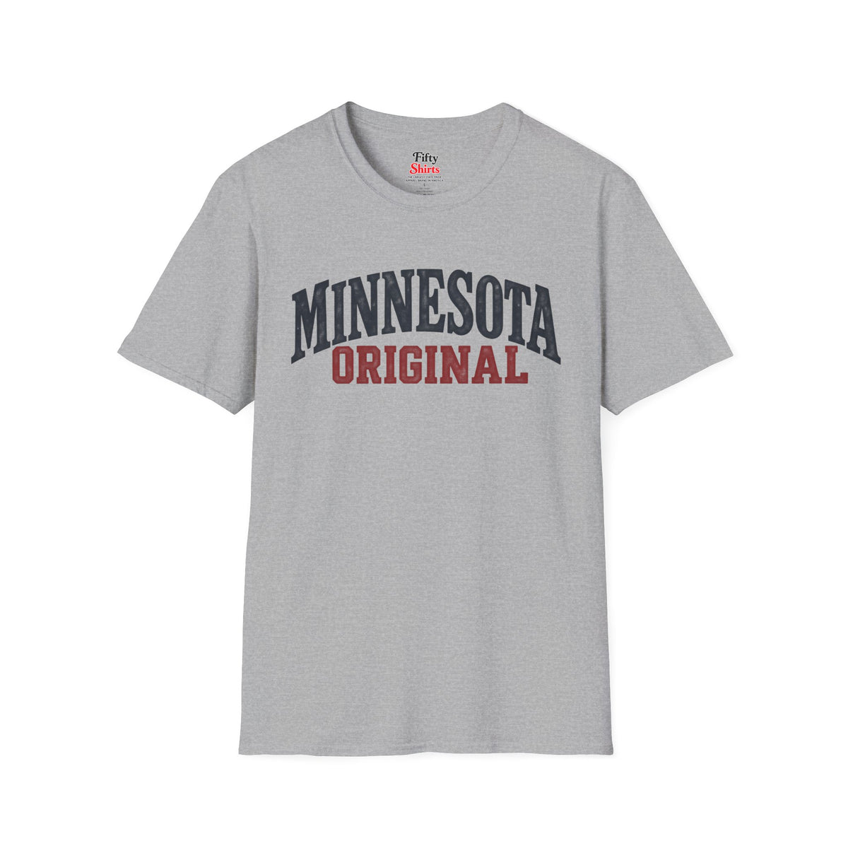 Minnesota Original Unisex Softstyle T Shirt State Name Graphic Tee