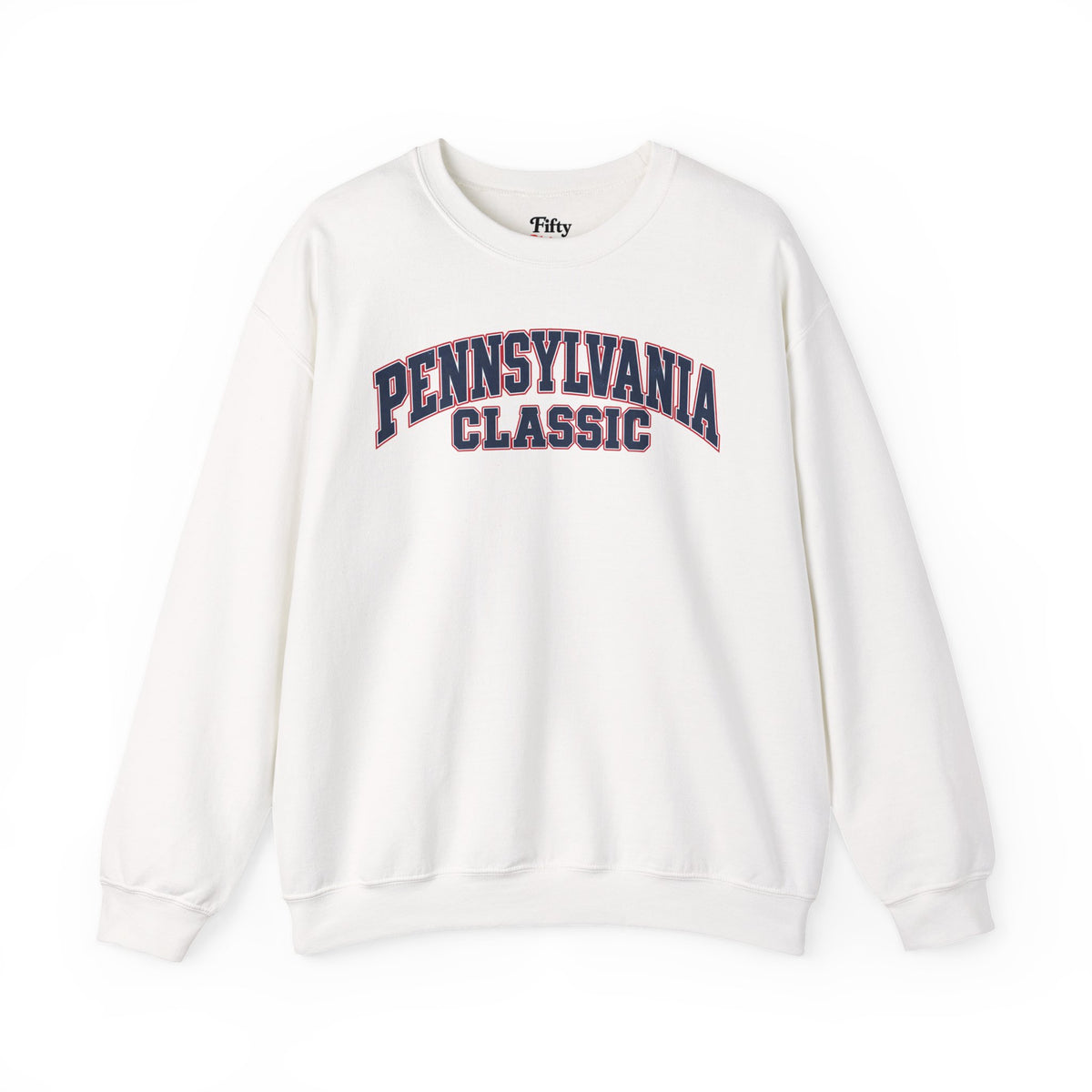 Pennsylvania Classic Unisex Crewneck Sweatshirt State Name Graphic