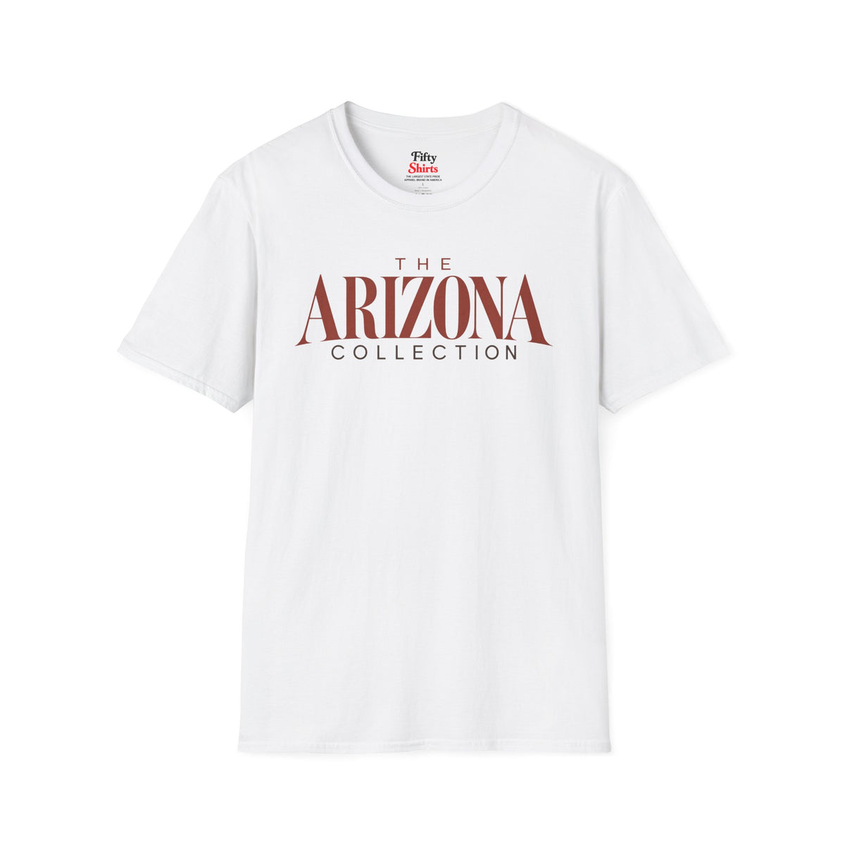 The Arizona Collection Unisex Softstyle T Shirt State Name Graphic Tee