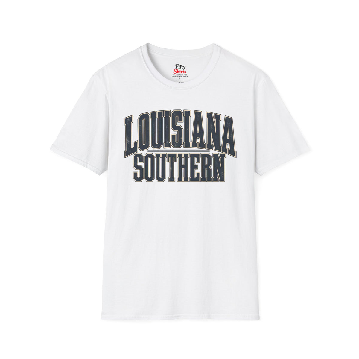 Louisiana Southern Unisex Softstyle T Shirt State Name Graphic Tee