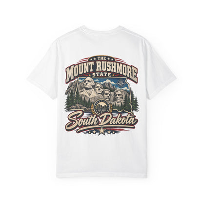 South Dakota Mount Rushmore State Unisex Comfort Color 1717 Streetwear Graphic Tee