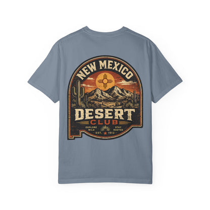 New Mexico Desert Club Unisex Comfort Color 1717 Streetwear Graphic Tee