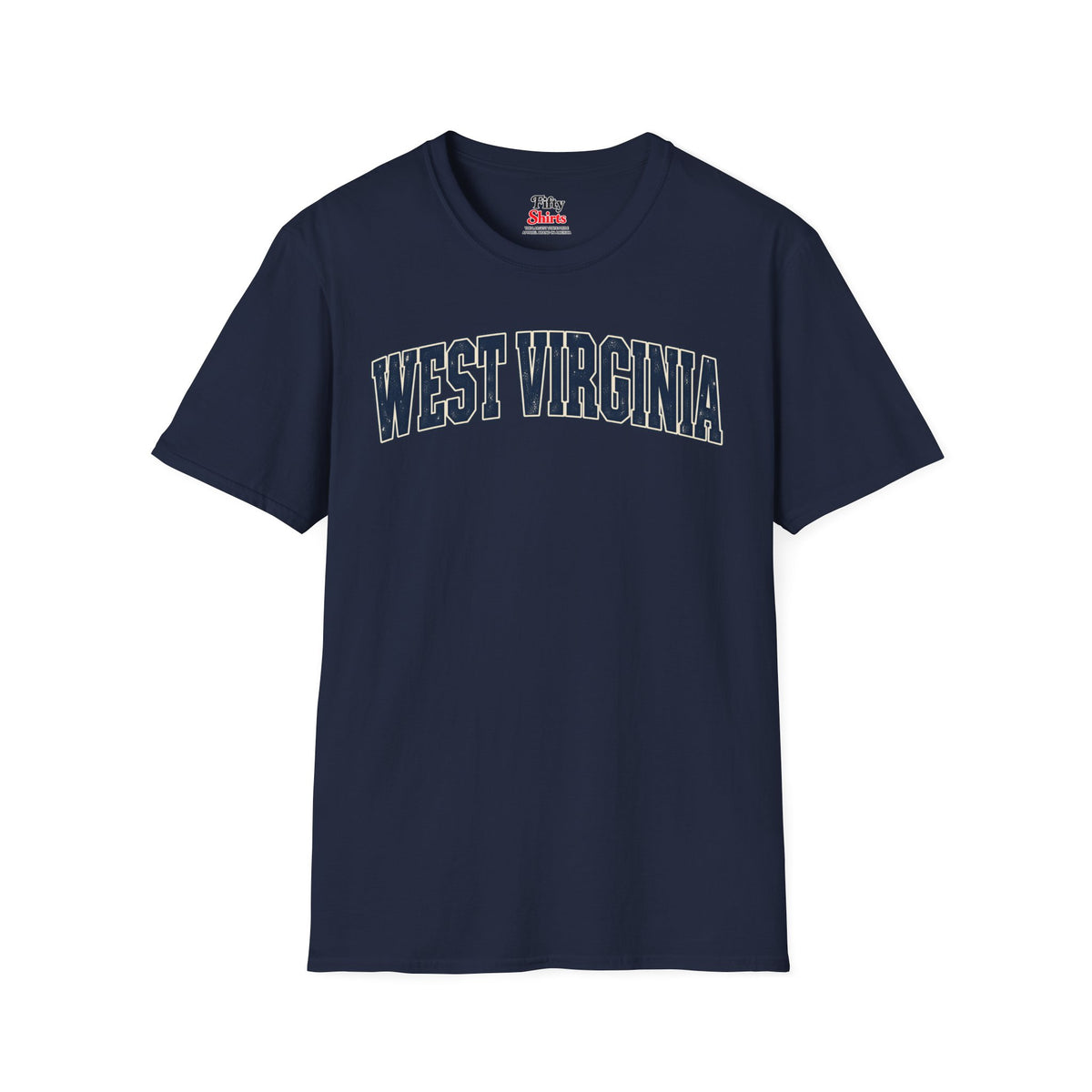 West Virginia Unisex Softstyle T Shirt State Name Graphic Tee