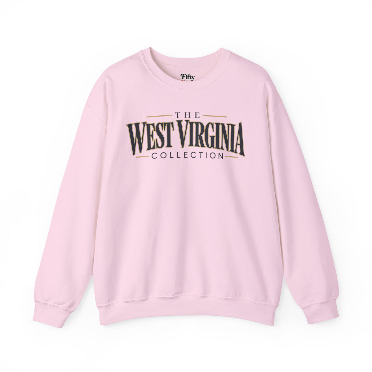 The West Virginia Collection Unisex Crewneck Sweatshirt State Name Graphic