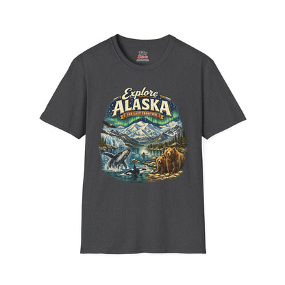 Explore Alaska Unisex Softstyle T Shirt State Pride Graphic Tee Collections FS03