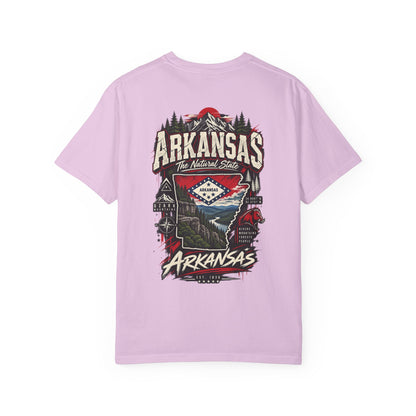Arkansas Street Legacy Unisex Comfort Color 1717 Streetwear Graphic Tee