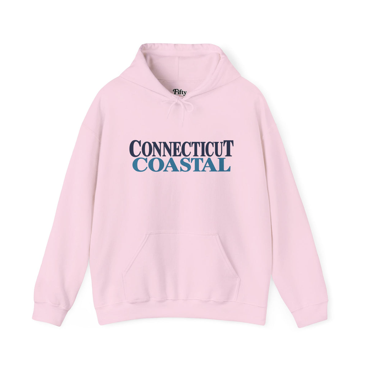 Connecticut Coastal Unisex Hoodie State Name Graphic
