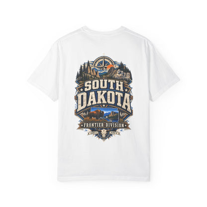 South Dakota Frontier Division Unisex Comfort Color 1717 Streetwear Graphic Tee