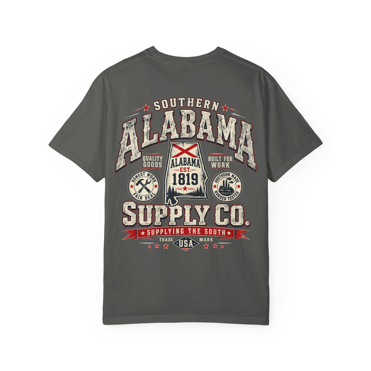 Southern Alabama Supply Unisex Comfort Color 1717 Streetwear Graphic Tee