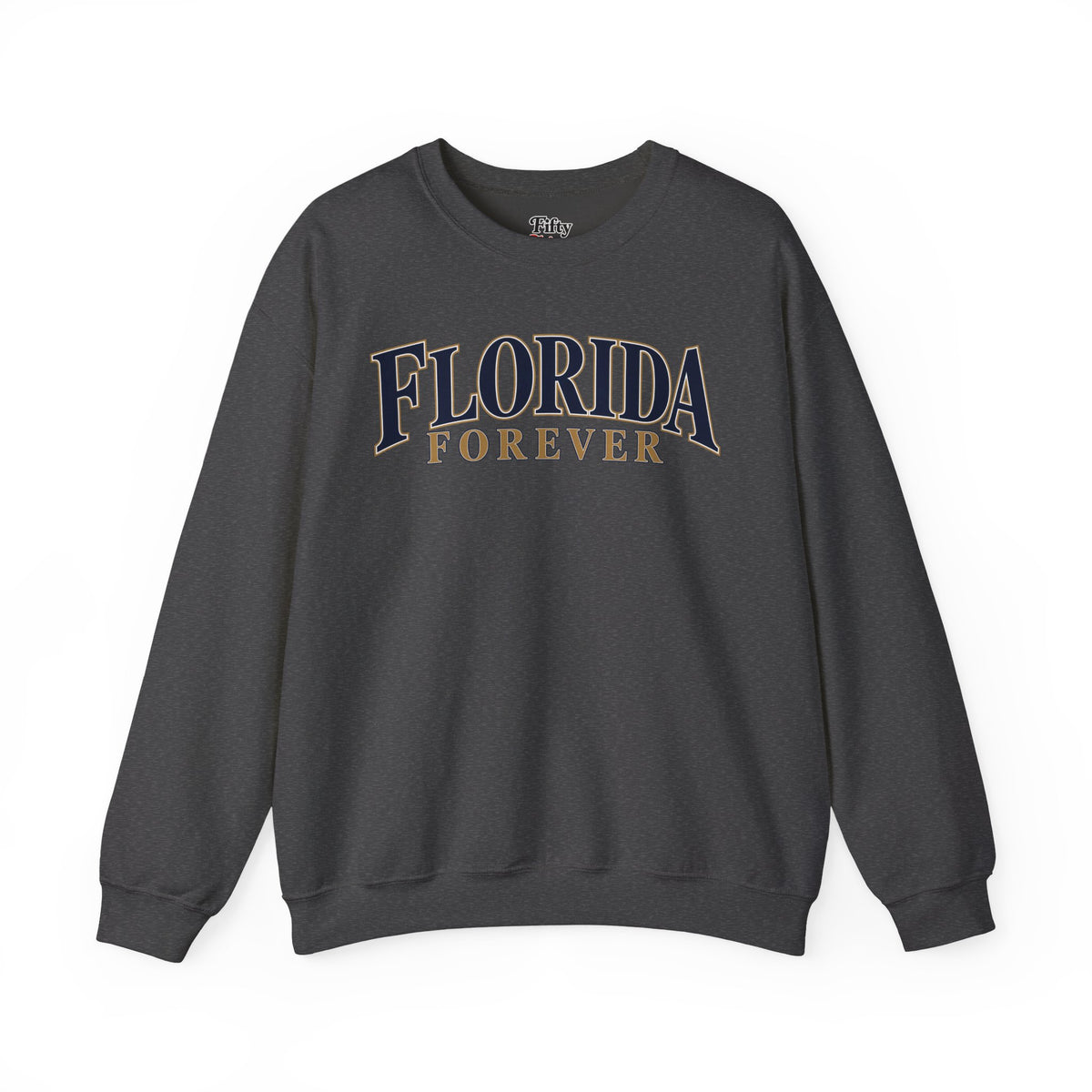 Florida Forever Unisex Crewneck Sweatshirt State Name Graphic