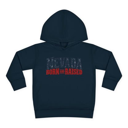 Nevada Born and Raised Classic Ranchwear Unisex Toddler Pullover Fleece Hoodie