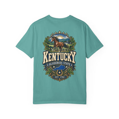 Kentucky Bluegrass Legacy Unisex Comfort Color 1717 Streetwear Graphic Tee