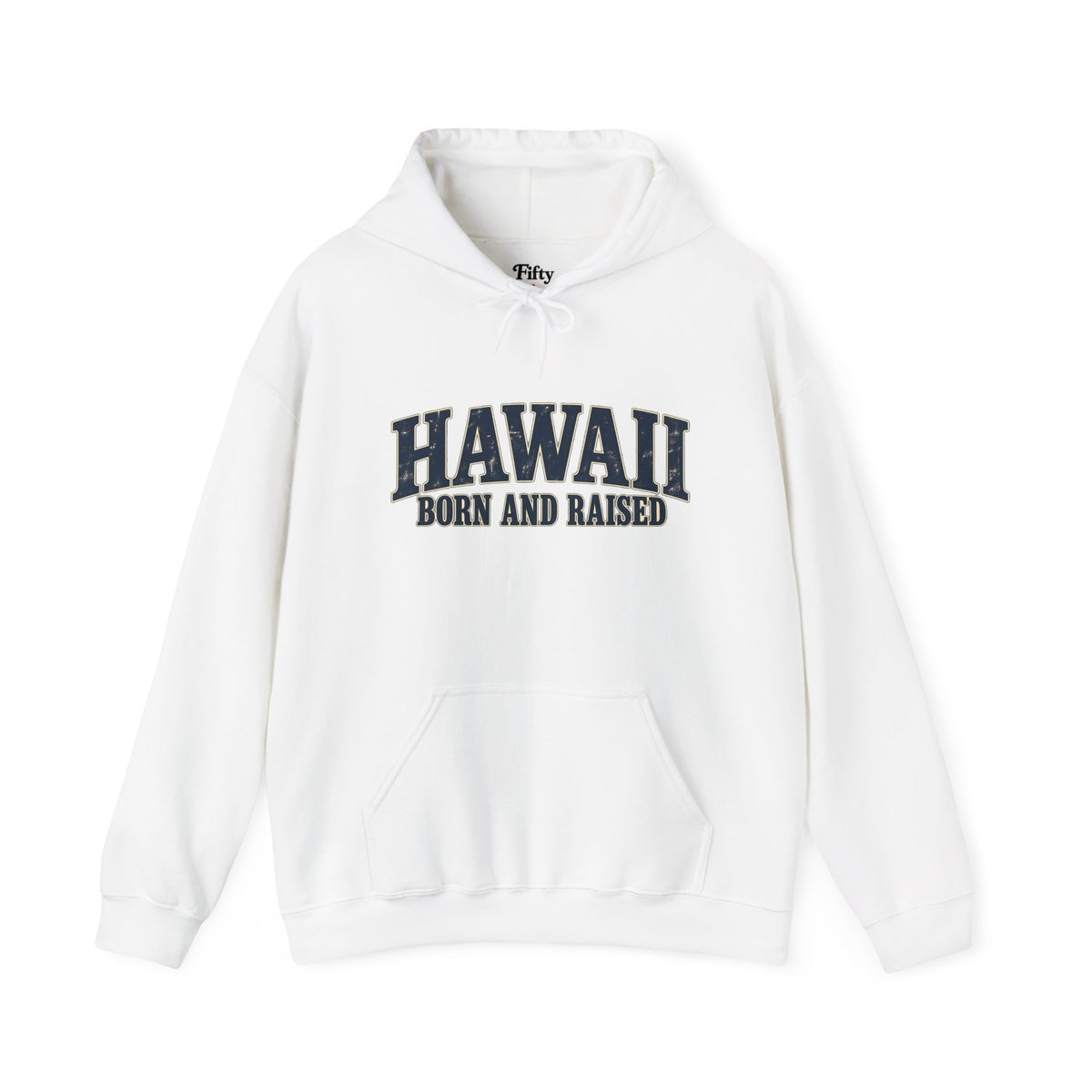 Hawaii Born and Raised Local Pride Unisex Hoodie Graphic