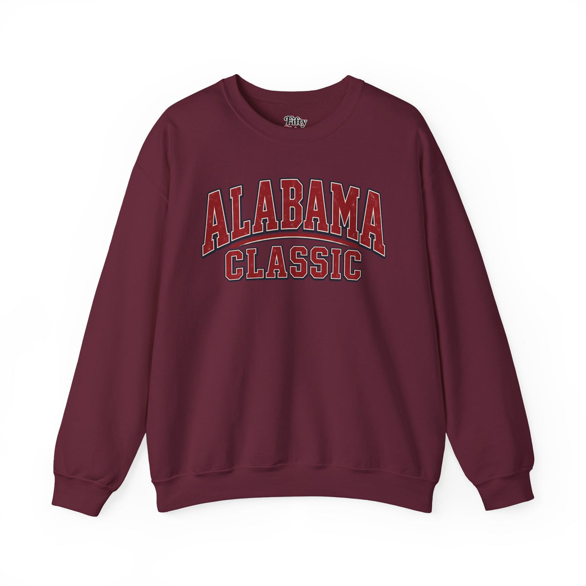 Alabama Classic Unisex Crewneck Sweatshirt State Name Graphic