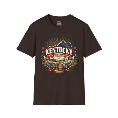Kentucky State Pride Unisex Softstyle T Shirt State Pride Graphic Tee Collections FS03