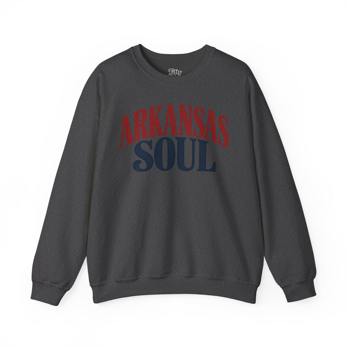 Arkansas Soul Unisex Crewneck Sweatshirt State Name Graphic