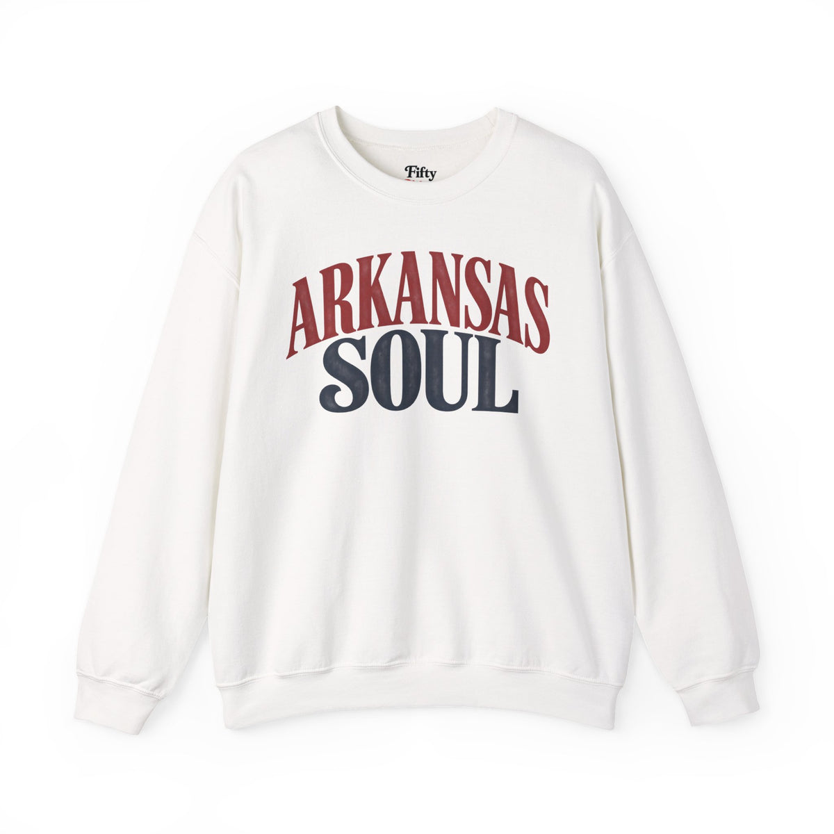 Arkansas Soul Unisex Crewneck Sweatshirt State Name Graphic