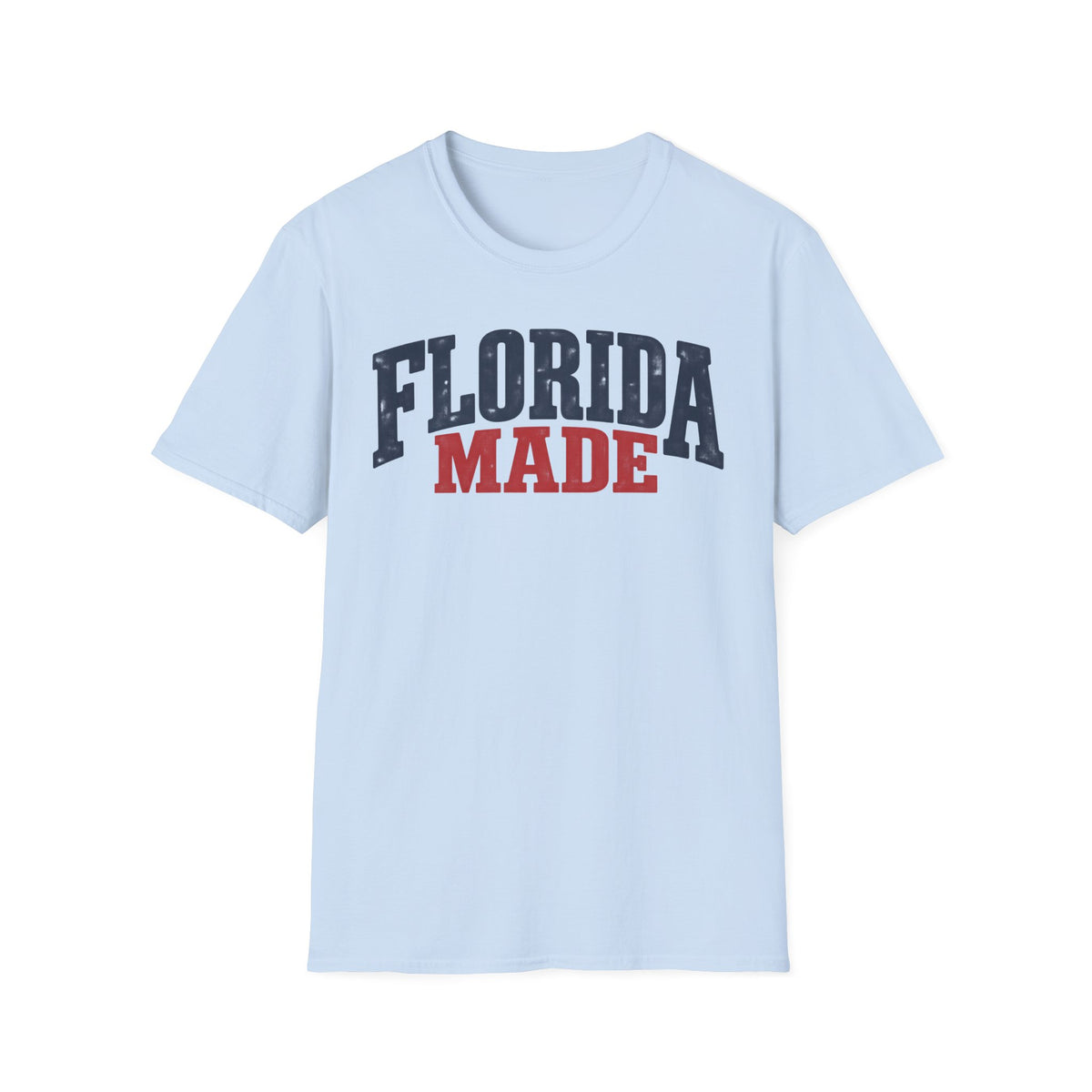 Florida Made Unisex Softstyle T Shirt State Name Graphic Tee