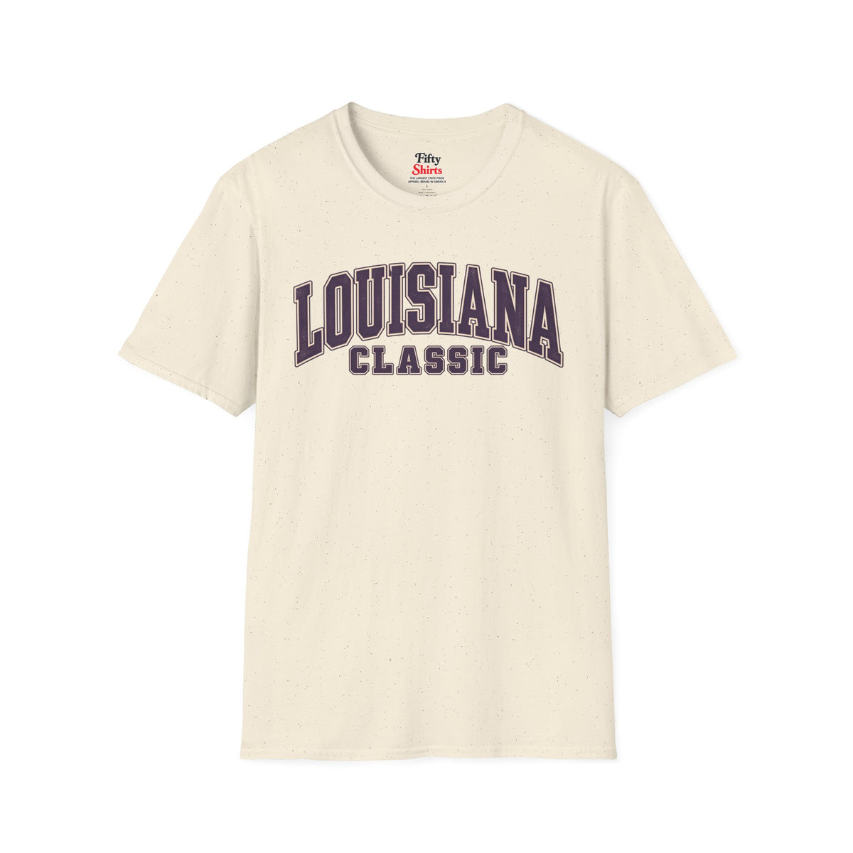 Louisiana Classic Unisex Softstyle T Shirt State Name Graphic Tee