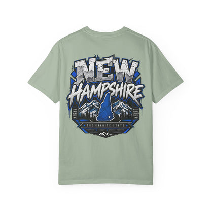 New Hampshire Mountain Club Unisex Comfort Color 1717 Streetwear Graphic Tee