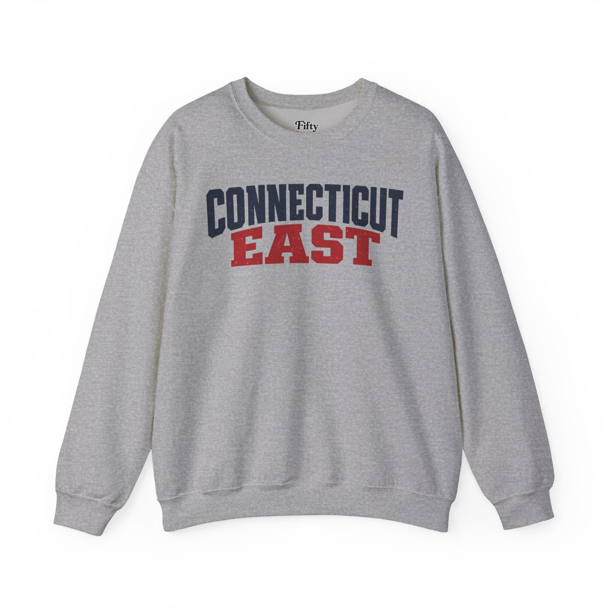 Connecticut East Unisex Crewneck Sweatshirt State Name Graphic