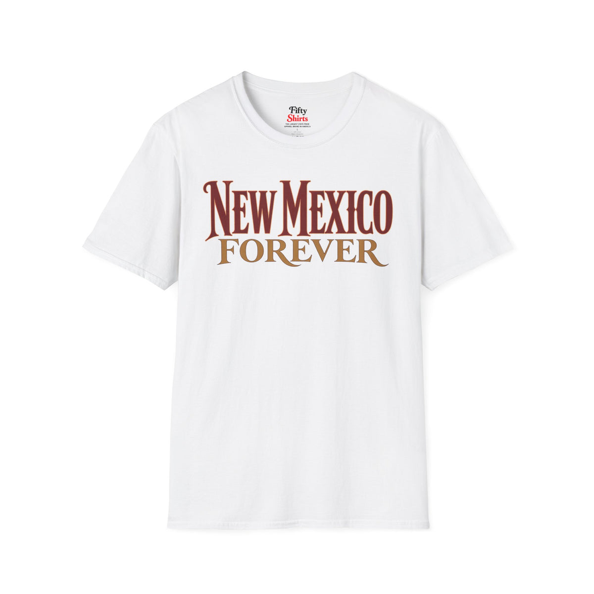 New Mexico Forever Unisex Softstyle T Shirt State Name Graphic Tee