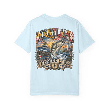 Maryland Fishing Club Unisex Comfort Color 1717 Streetwear Graphic Tee