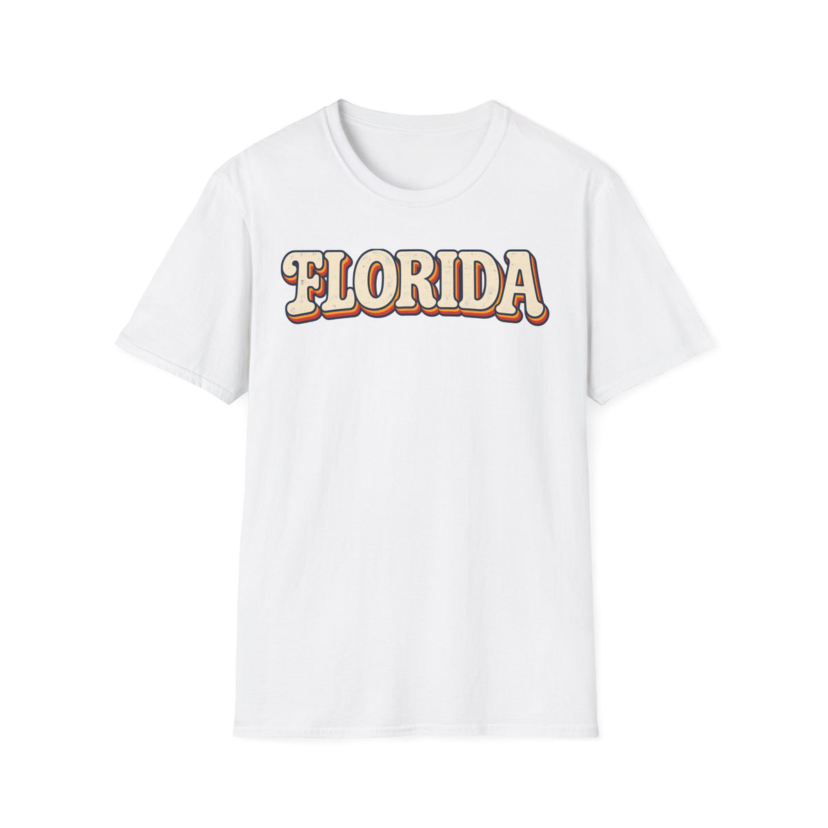 Florida Unisex Softstyle T Shirt State Name Graphic Tee