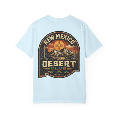 New Mexico Desert Club Unisex Comfort Color 1717 Streetwear Graphic Tee