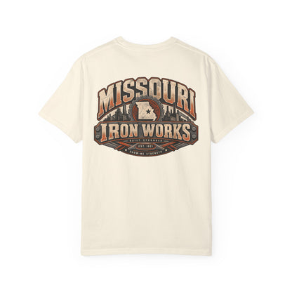Missouri Iron Works Unisex Comfort Color 1717 Streetwear Graphic Tee