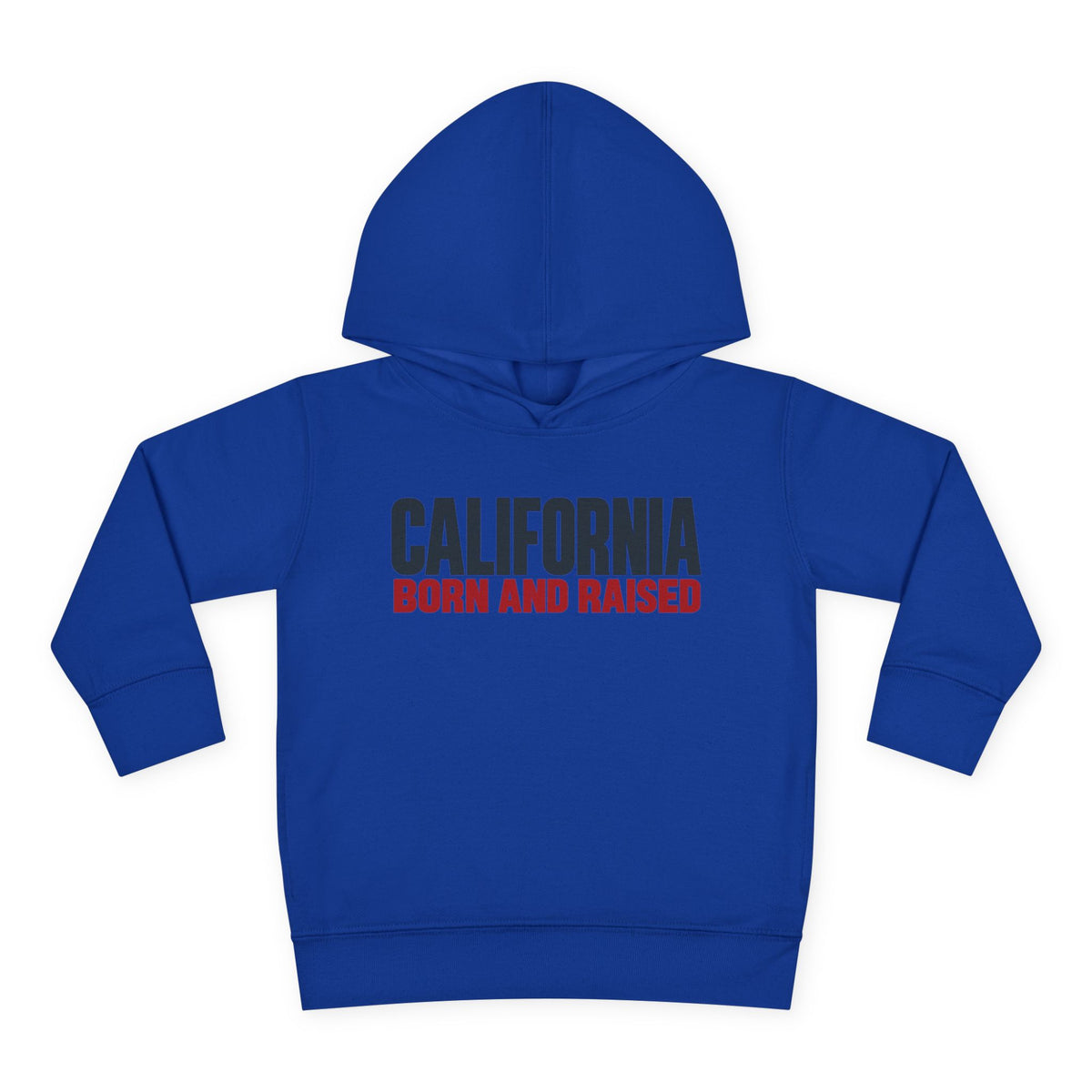 California Born and Raised Minimal Modern Unisex Toddler Pullover Fleece Hoodie