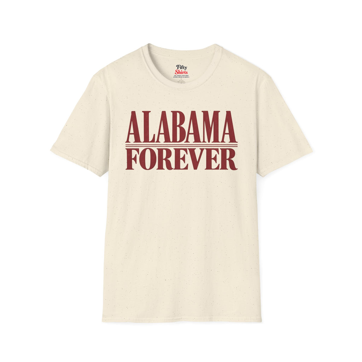 Alabama Forever Unisex Softstyle T Shirt State Name Graphic Tee