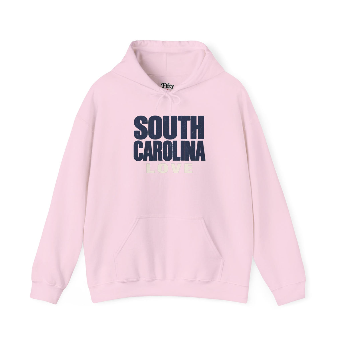 South Carolina Love Unisex Hoodie State Name Graphic