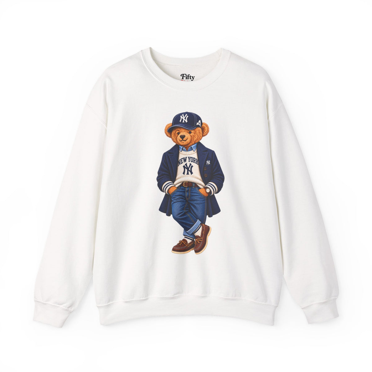 New York - Game Day Teddy Bear Sweatshirt