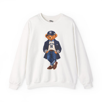 New York - Game Day Teddy Bear Sweatshirt