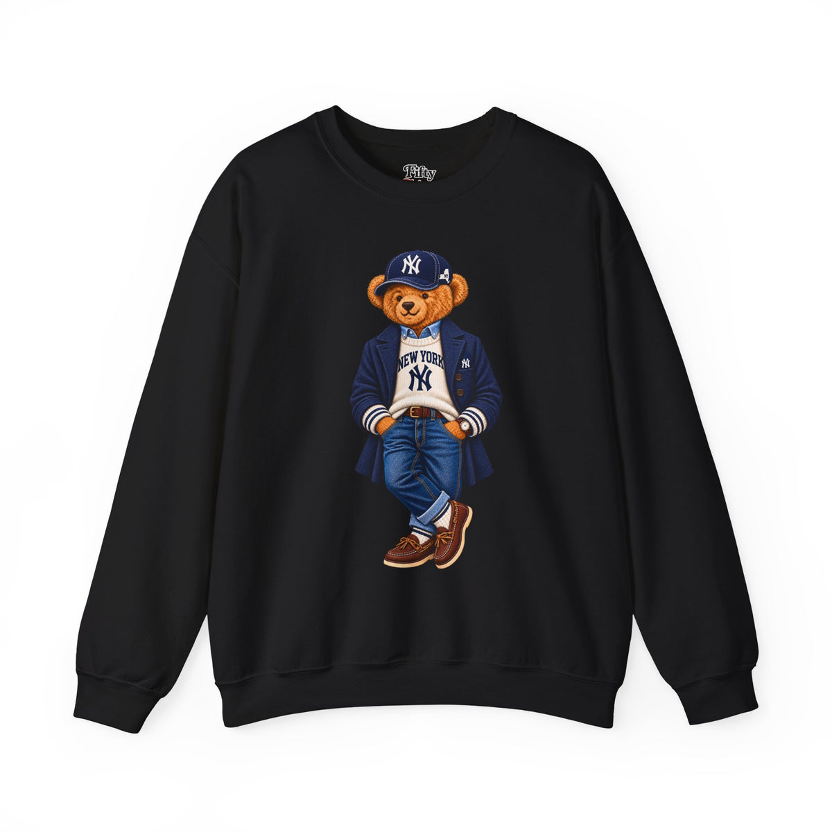 New York - Game Day Teddy Bear Sweatshirt