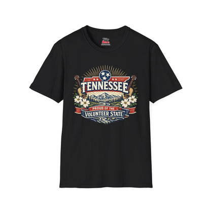 Tennessee State Pride Unisex Softstyle T Shirt State Pride Graphic Tee Collections FS03