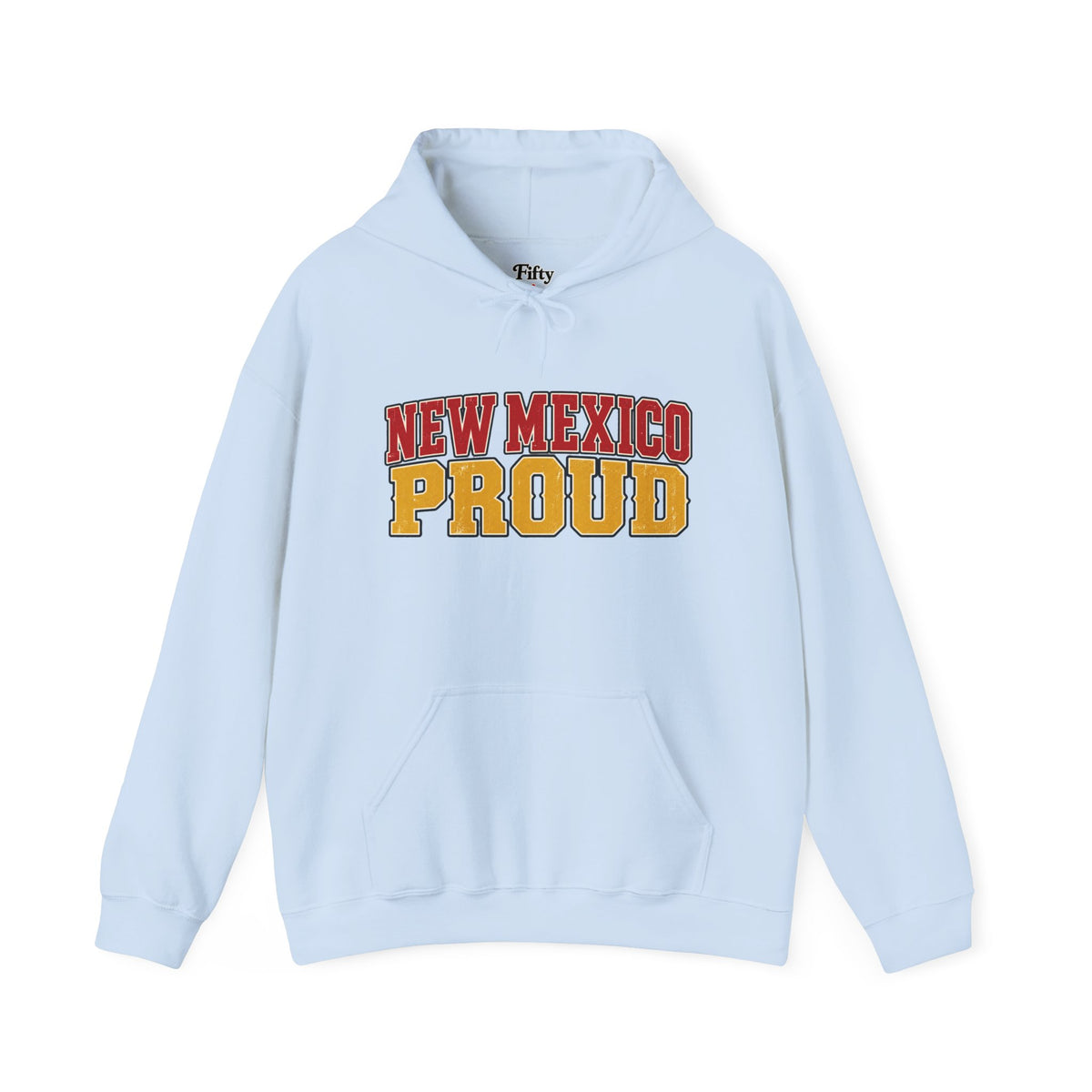 New Mexico Proud Unisex Hoodie State Name Graphic