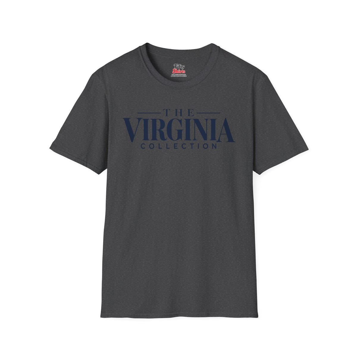 The Virginia Collection Unisex Softstyle T Shirt State Name Graphic Tee