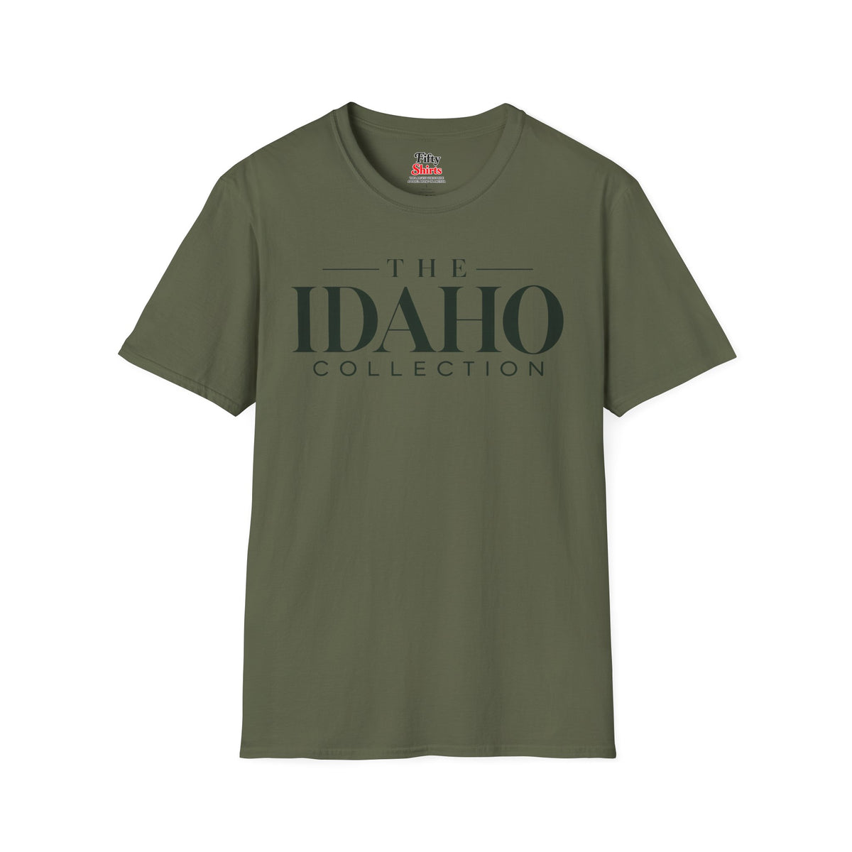 The Idaho Collection Unisex Softstyle T Shirt State Name Graphic Tee