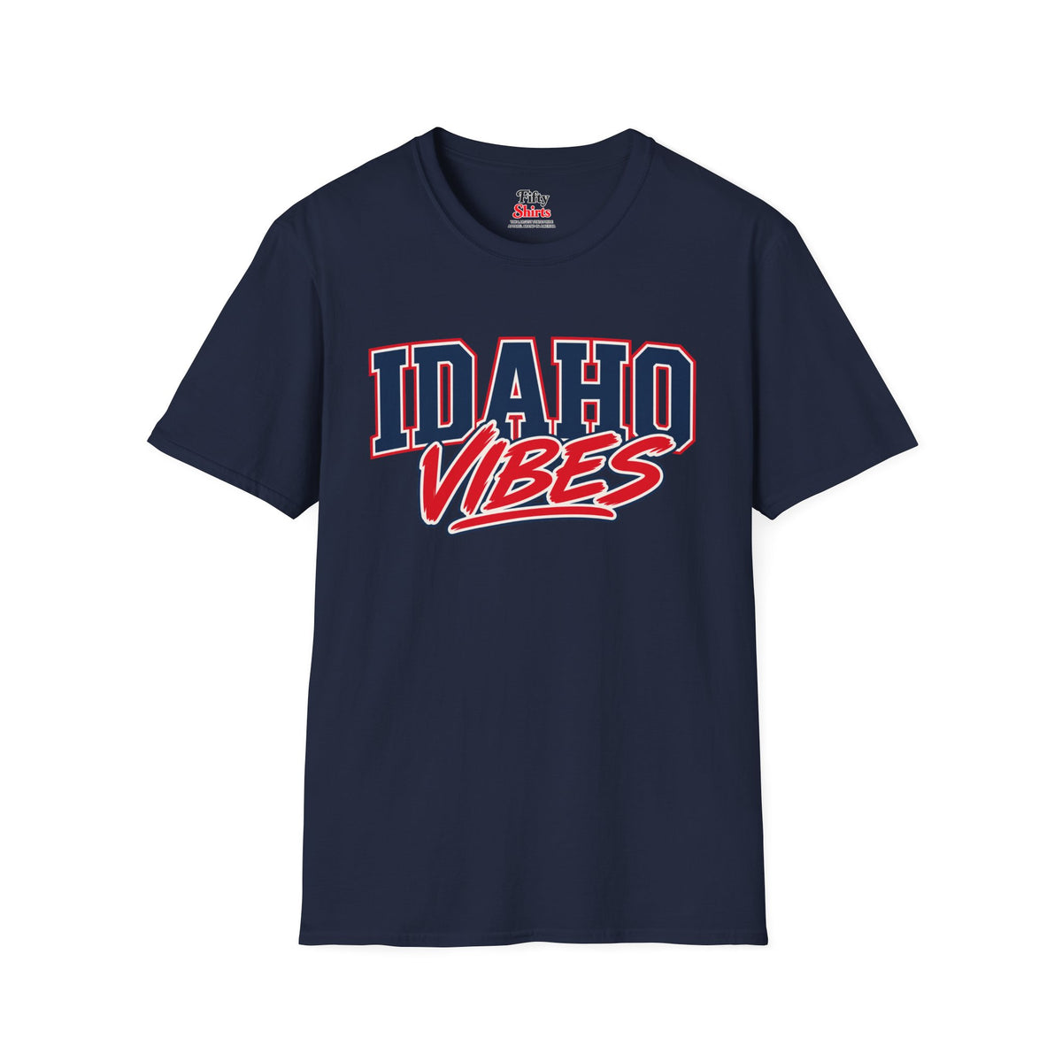 Idaho Vibes Unisex Softstyle T Shirt State Name Graphic Tee