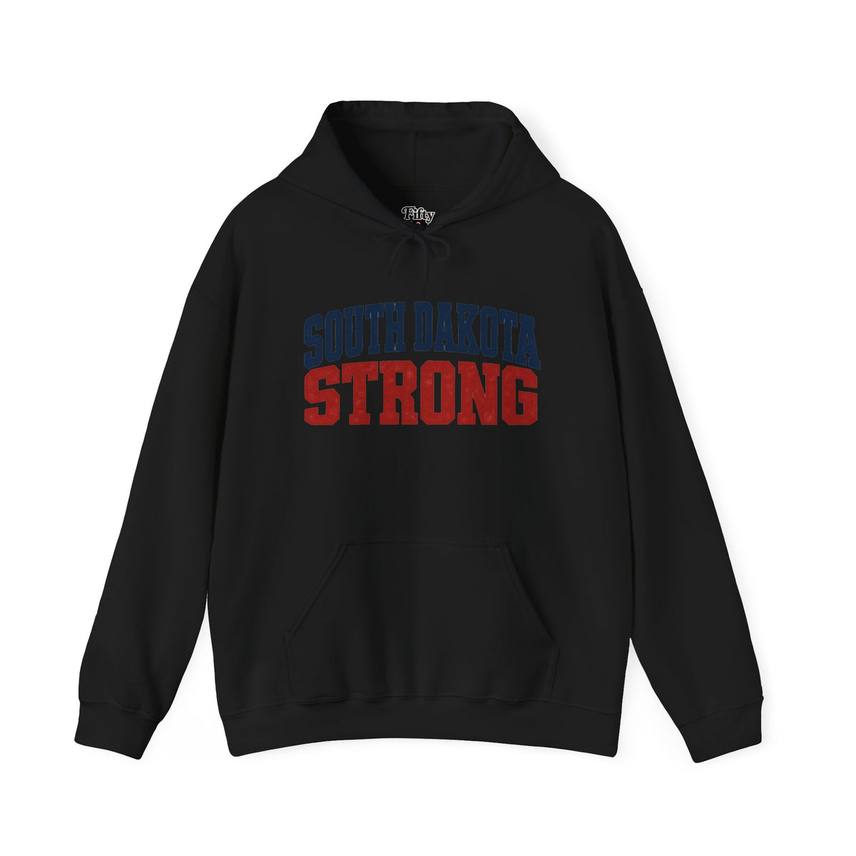 South Dakota Strong Unisex Hoodie State Name Graphic