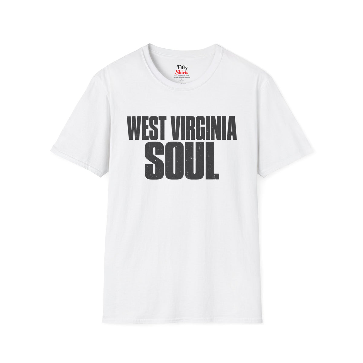 West Virginia Soul Unisex Softstyle T Shirt State Name Graphic Tee