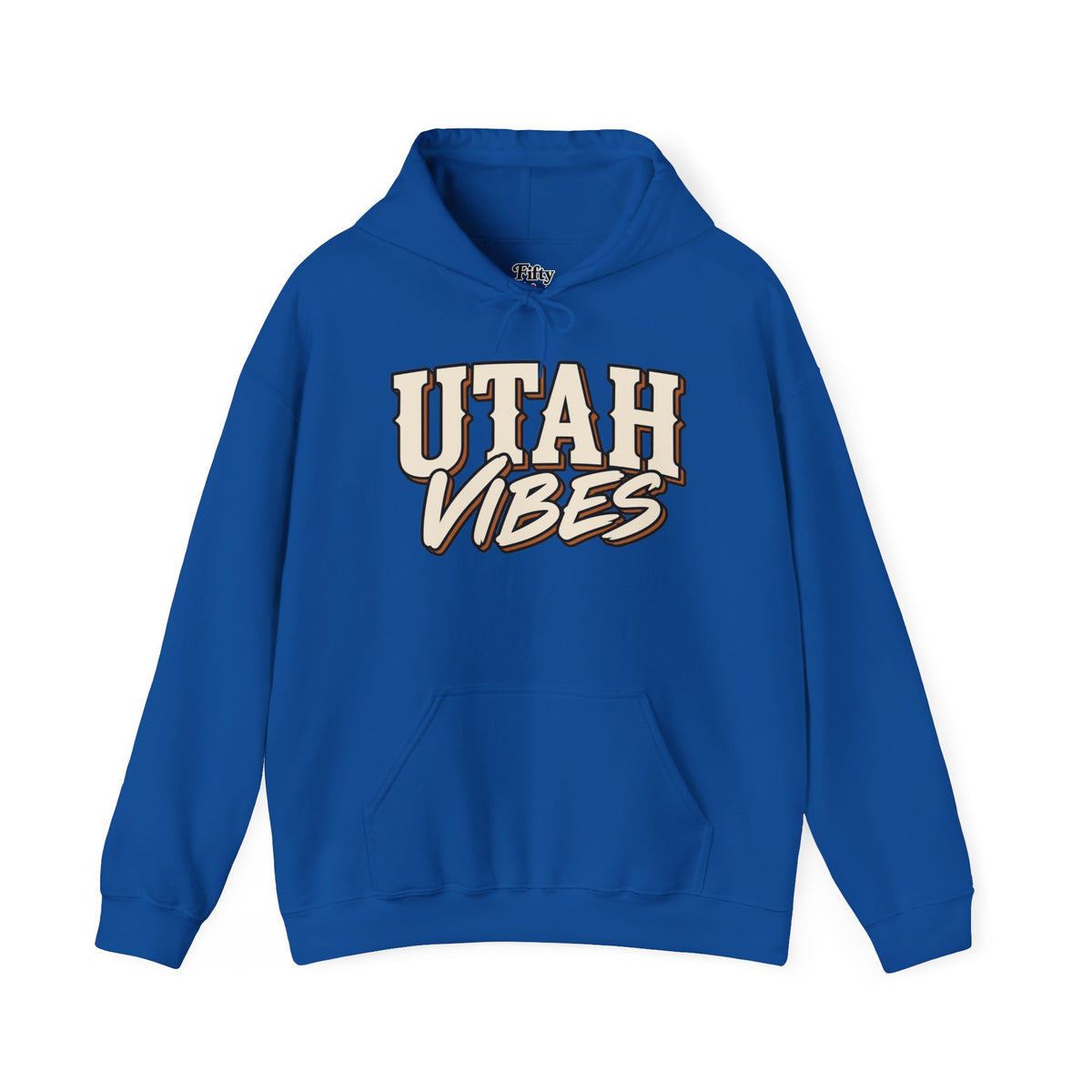 Utah Vibes Unisex Hoodie State Name Graphic