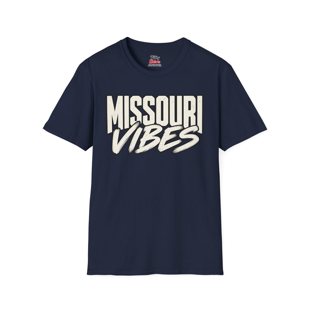 Missouri Vibes Unisex Softstyle T Shirt State Name Graphic Tee